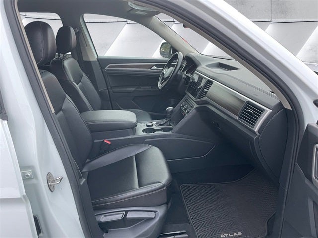 Used 2021 Volkswagen Atlas SE w/Tech with VIN 1V2HR2CA6MC532011 for sale in Barre, VT