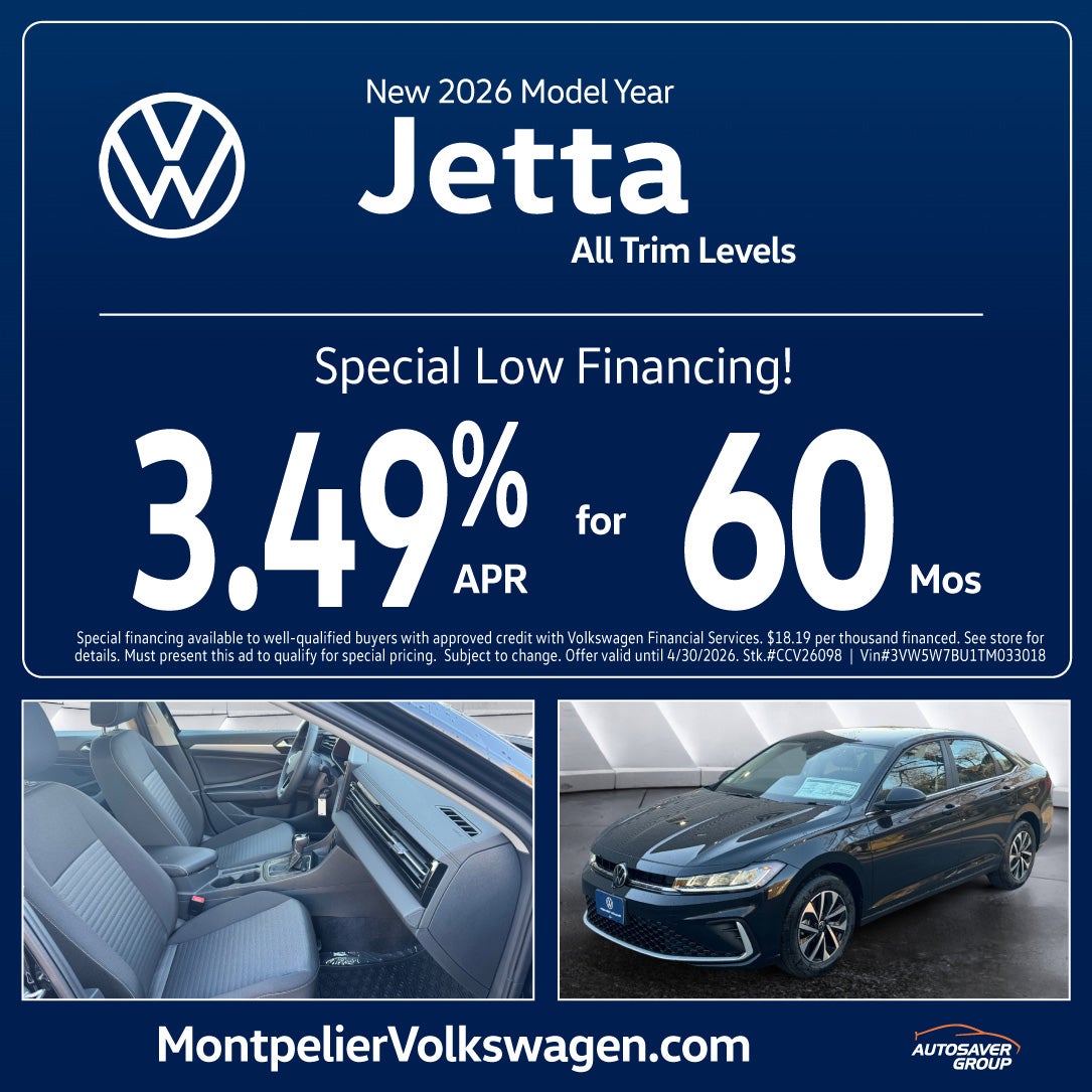 SHOP NEW VOLKSWAGEN DEALS NEAR MONTPELIER, VT