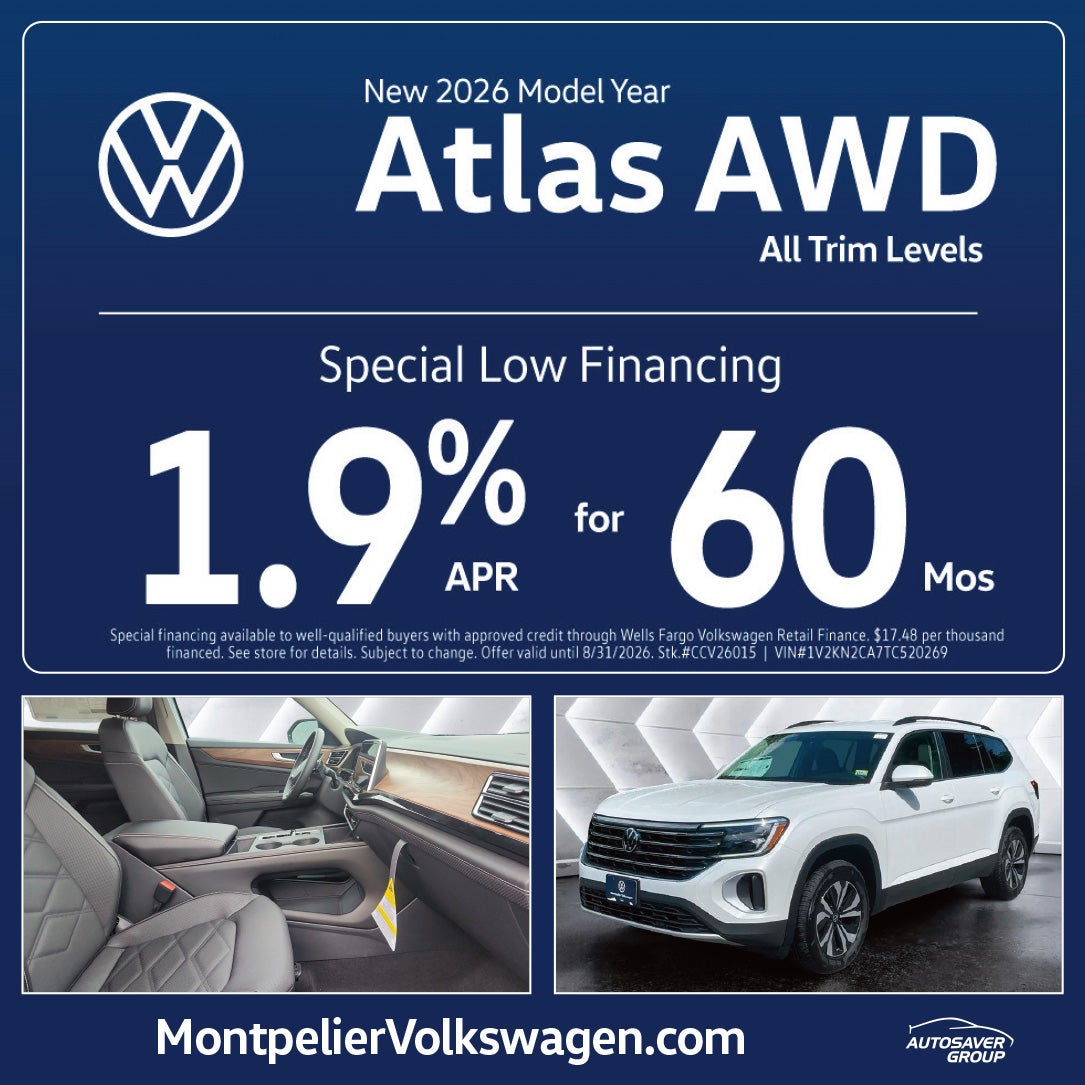 SHOP NEW VOLKSWAGEN DEALS NEAR MONTPELIER, VT