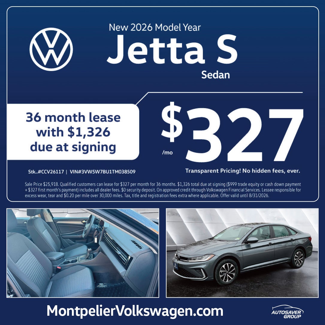 SHOP NEW VOLKSWAGEN DEALS NEAR MONTPELIER, VT