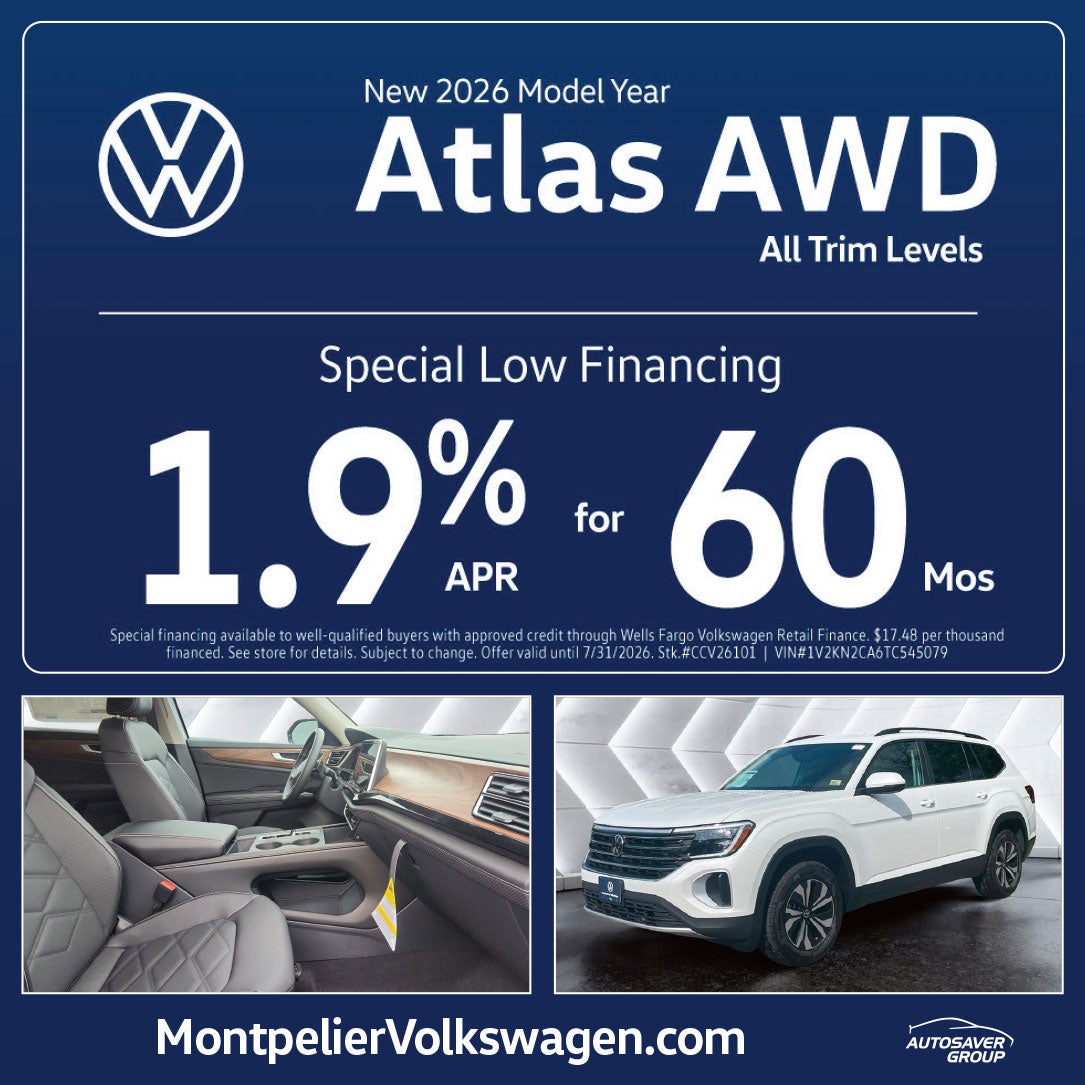 SHOP NEW VOLKSWAGEN DEALS NEAR MONTPELIER, VT