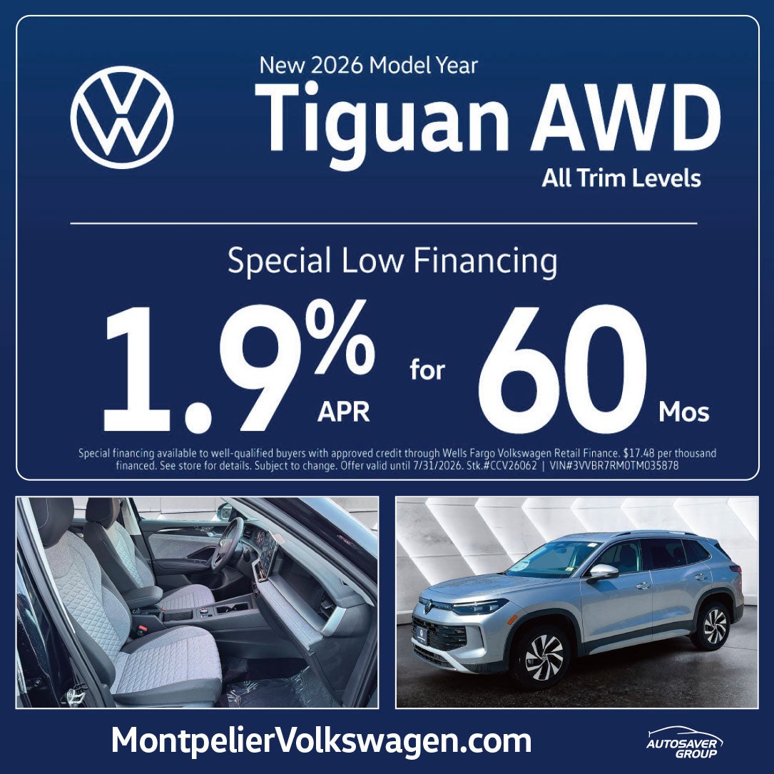 SHOP NEW VOLKSWAGEN DEALS NEAR MONTPELIER, VT