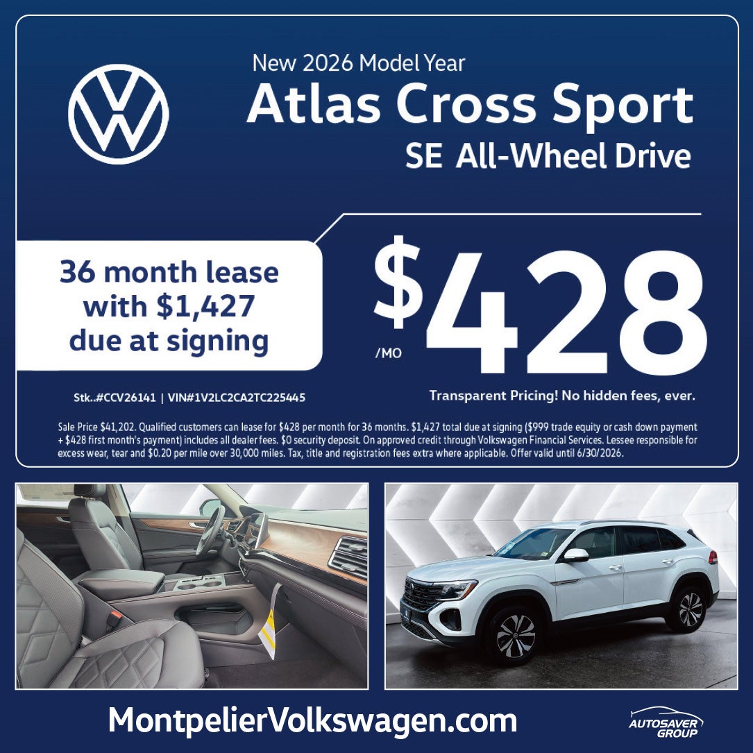 SHOP NEW VOLKSWAGEN DEALS NEAR MONTPELIER, VT