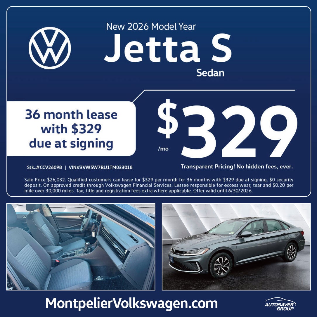 SHOP NEW VOLKSWAGEN DEALS NEAR MONTPELIER, VT