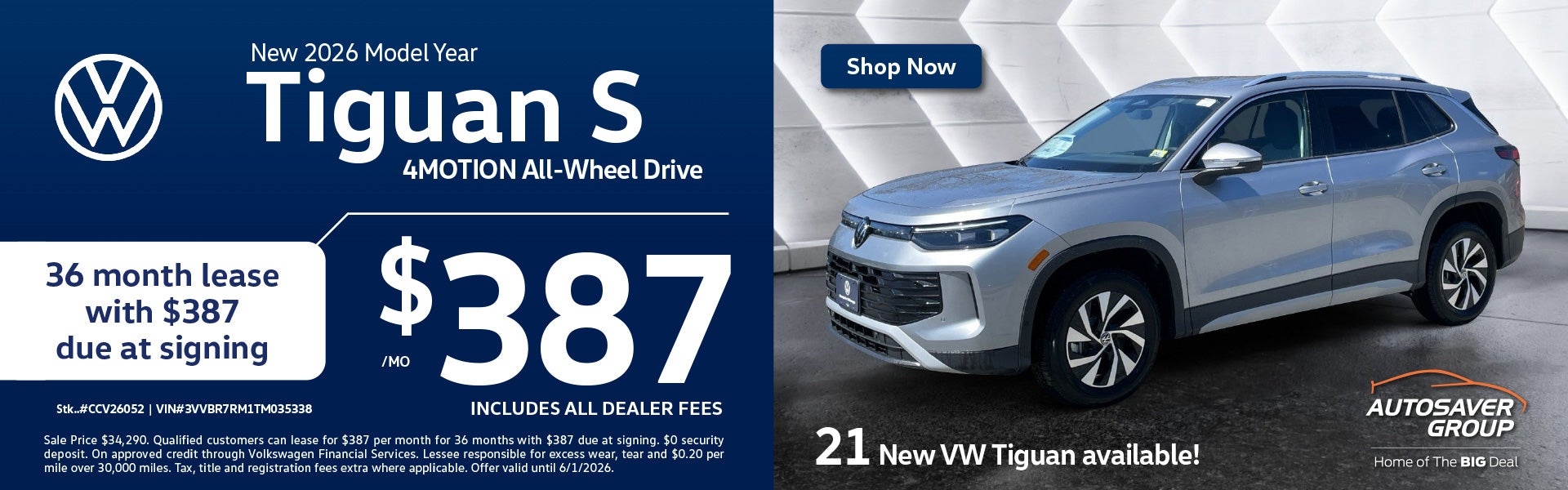 SHOP NEW VOLKSWAGEN DEALS NEAR MONTPELIER, VT